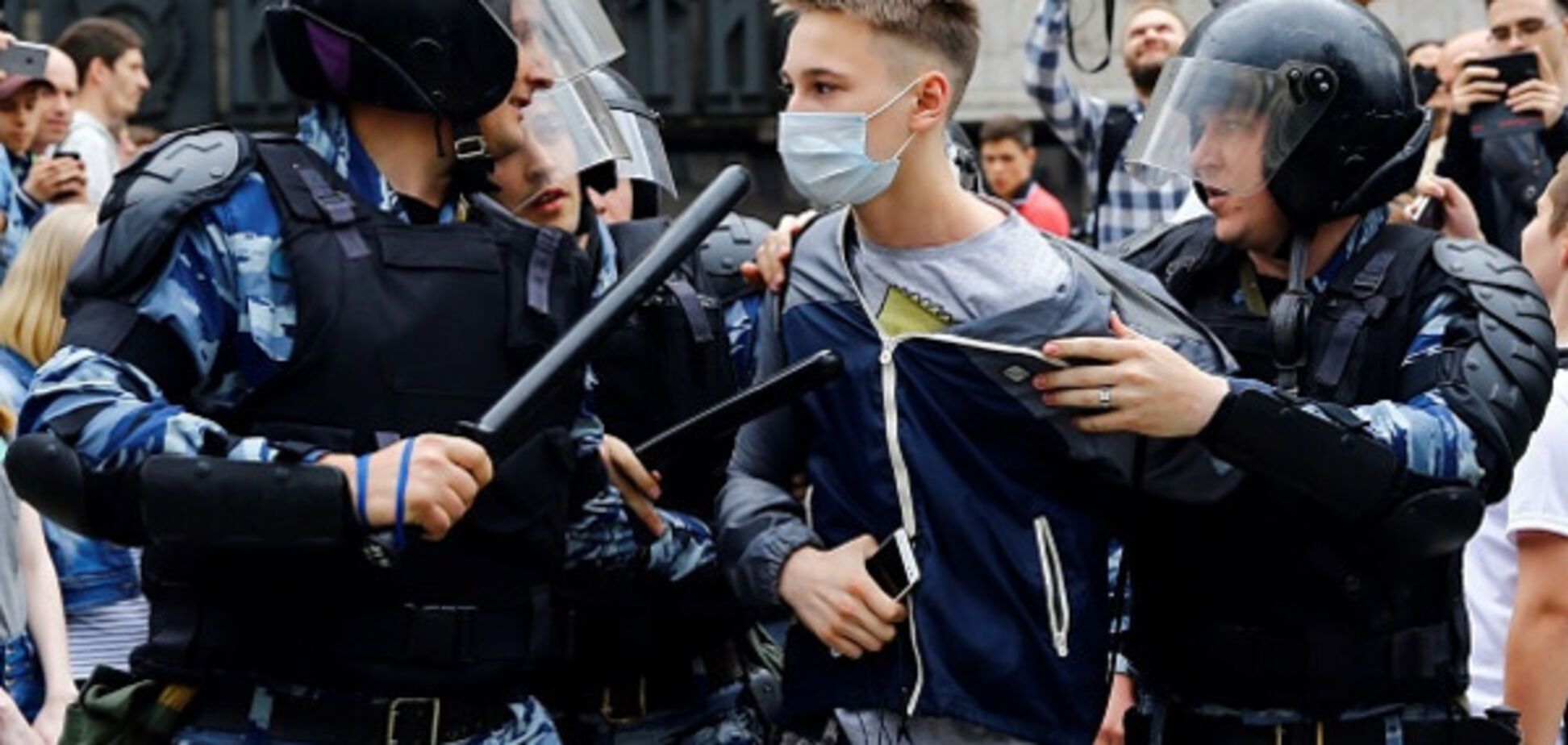 Москва, протест, 12 июня