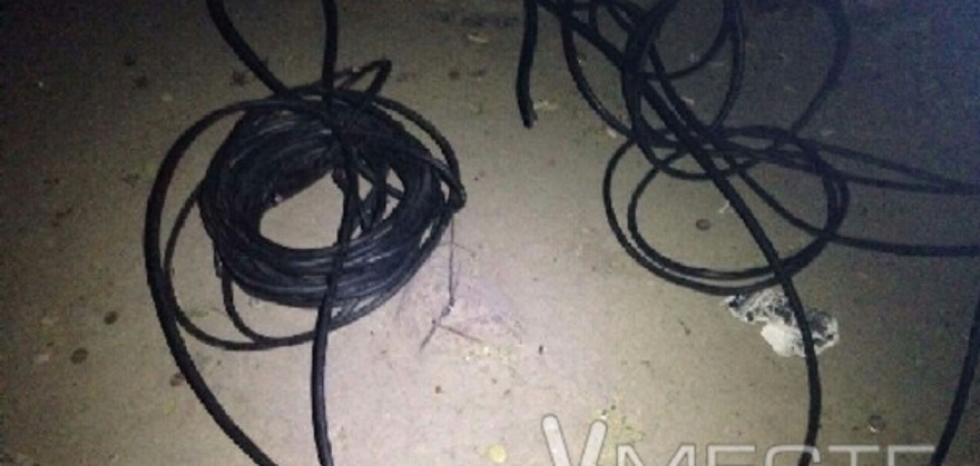 Пойманный в Запорожье 'кабельный' вор рассказал, какого наказания заслужил (ВИДЕО, ФОТО)