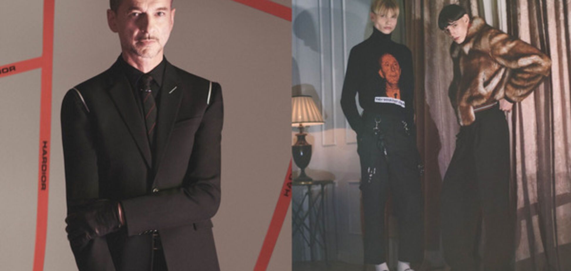 Фронтмен DEPECHE MODE Дэйв Гаан стал новым лицом DIOR HOMME