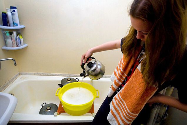 горячая вода