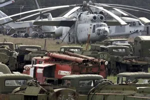 Могильник в Чорнобилі