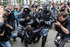 Протесты в Москве