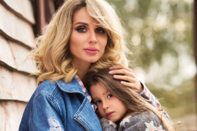 Светлана Лобода с дочерью Евангелиной