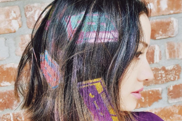 Тату для волос