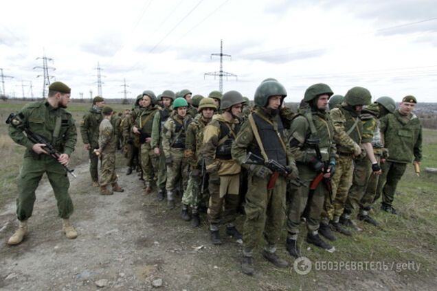 Войска террористов на Донбассе