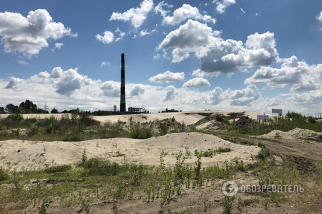 добыча песка киев