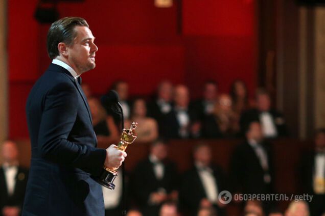 Леонардо Ді Капріо з Оскаром
