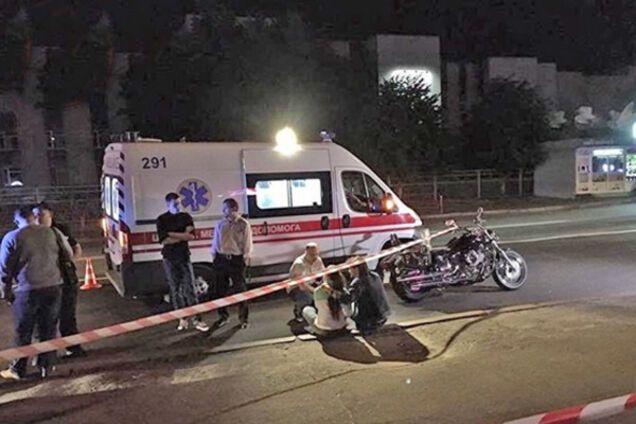 Розстріл байкера в Києві