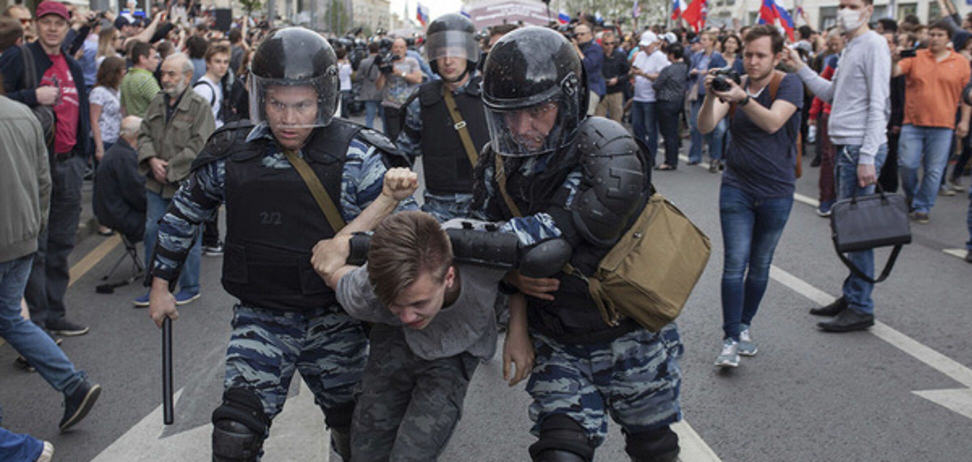 Тверская улица, Москва.