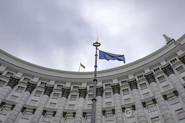 Флаги Украины и ЕС