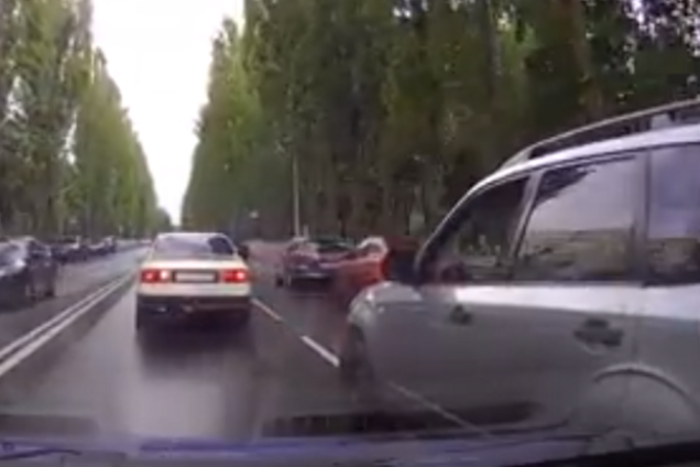 Конфликт на дороге