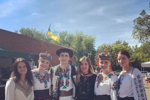 Украинка в США