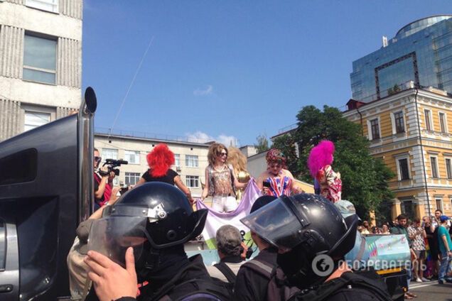 На Киевпрайде увидели Кончиту Вурст