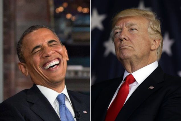 Барак Обама і Дональд Трамп