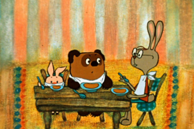 Пятачок, Винни Пух