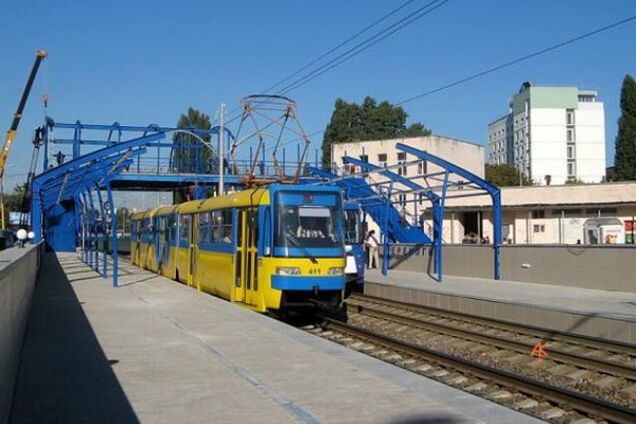 Скоростной трамвай в Киеве