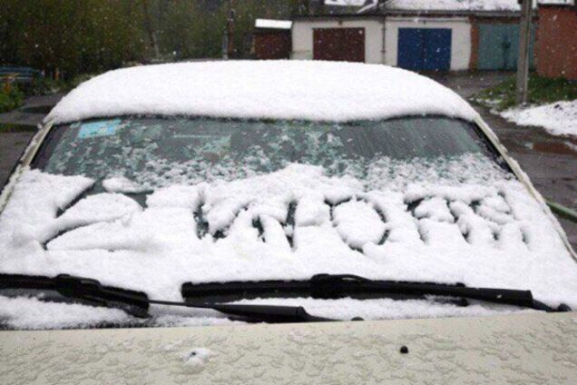 Да здравствуй, лето! Москву и Санкт-Петербург засыпало снегом: опубликованы фото и видео