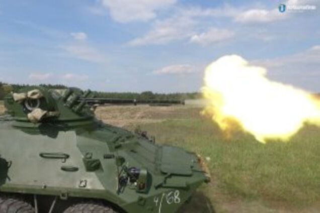 Испытания БТР