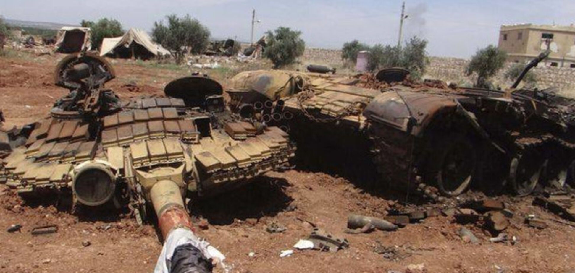 Знищена техніка бойовиків