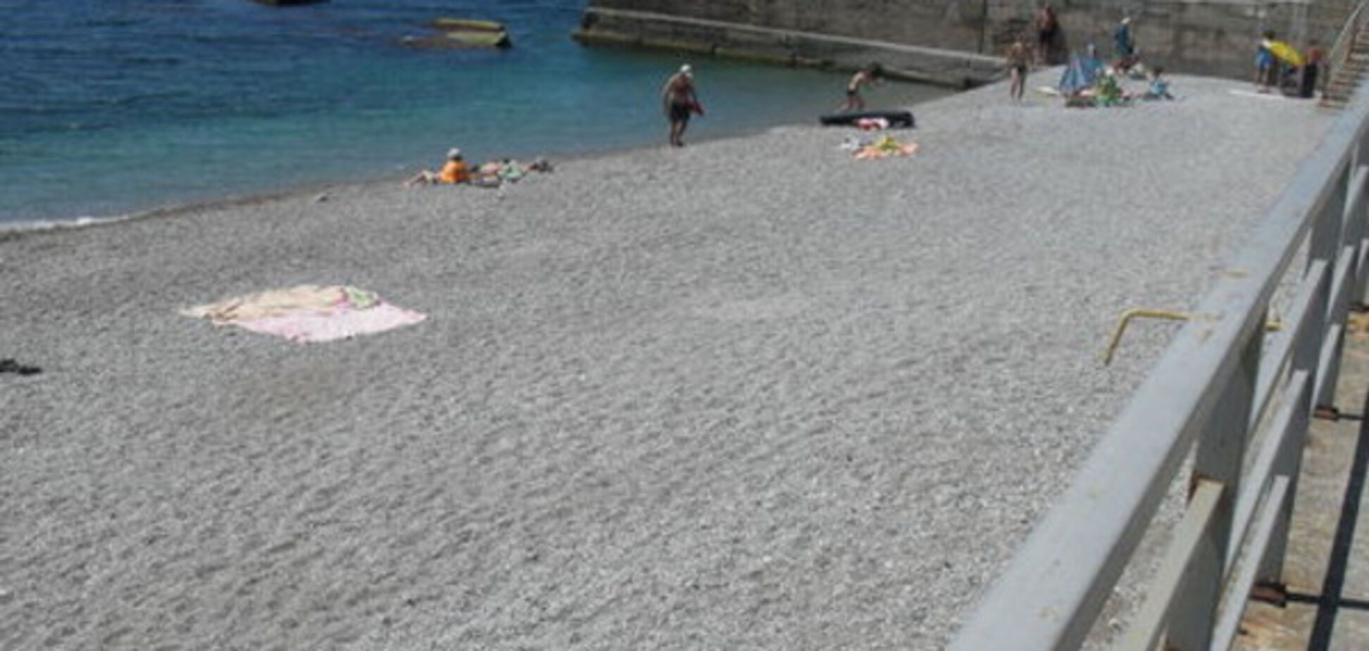 Крым, пустые пляжи