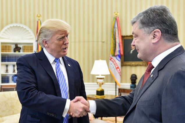 Петро Порошенко і Дональд Трамп