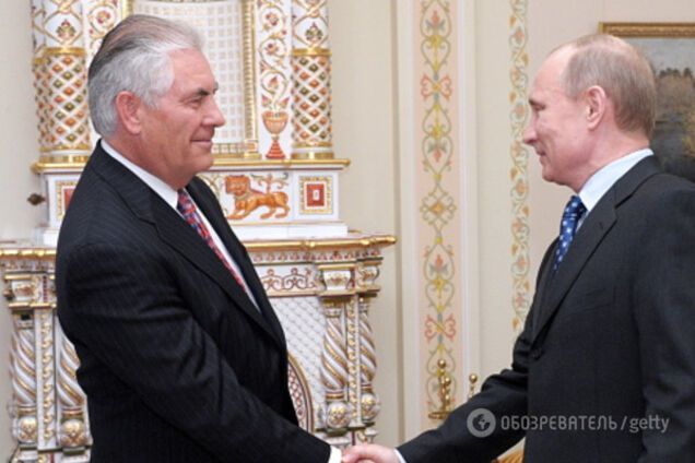 Тиллерсон и Путин