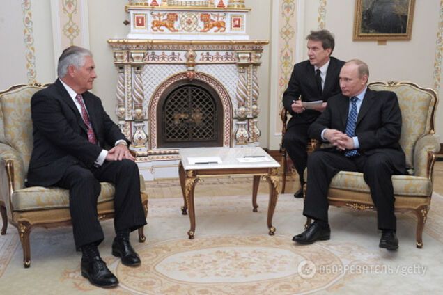 Тиллерсон и Трамп