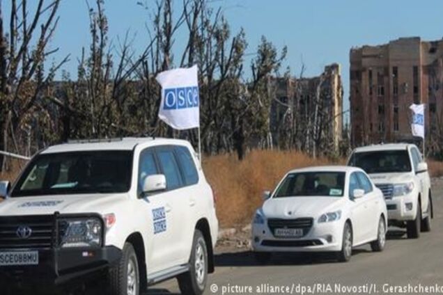 На спостерігачів ОБСЄ напали в підконтрольній 'ДНР' Ясинуватій