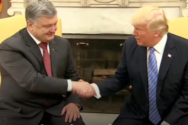 Петр Порошенко, Дональд Трамп