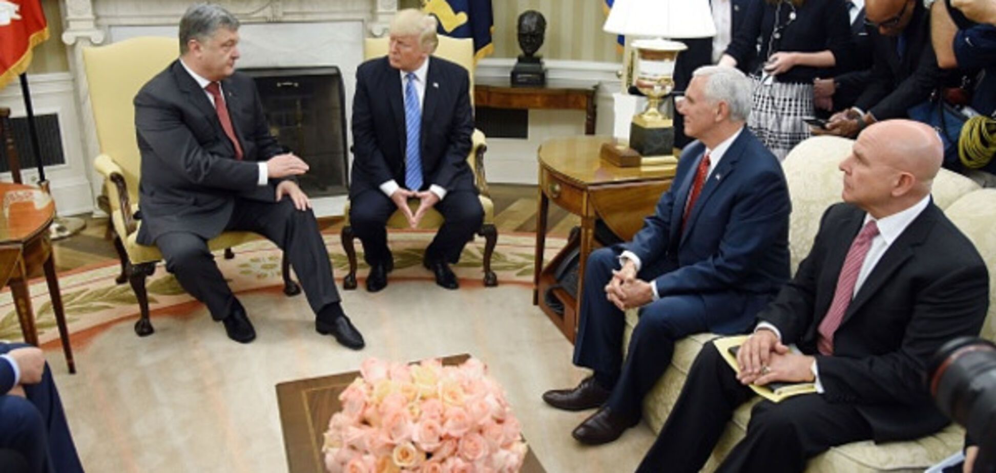 Порошенко Трамп