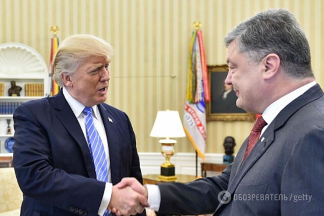 Трамп І Порошенко