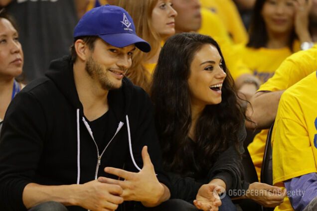 Ештон Катчер і Міла Куніс