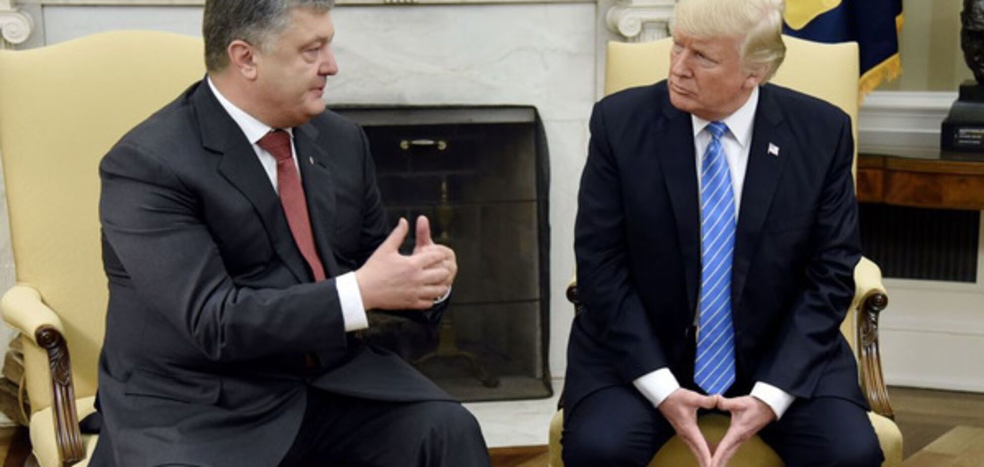 трамп и порошенко