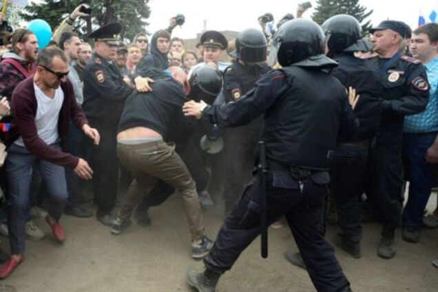 Санкт-Петербург, митинг, 12 июня, задержание