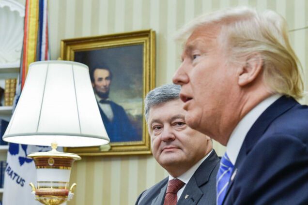 Петр Порошенко, Дональд Трамп