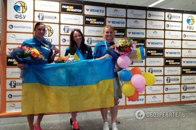 Гордость Украины: призерки Кубка мира по баскетболу 3х3 вернулись домой