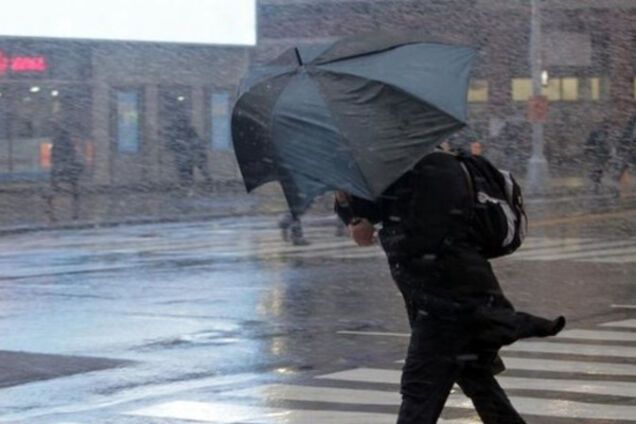 Грозы погода в Украине