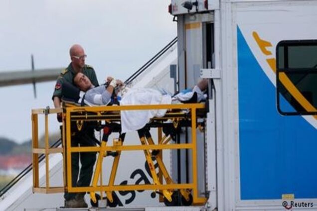 На лікування до ФРН відправили чергову групу українських військових