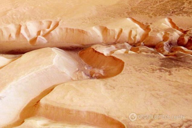 Марс, поверхность