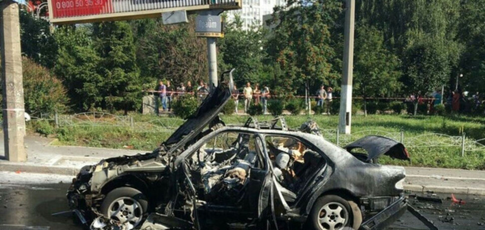 Взрыв ГУРовца в Киеве