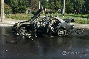 Взрыв в Киеве