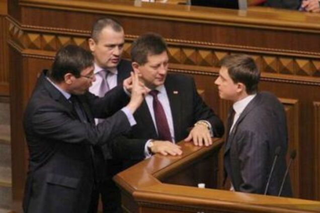 Юрий Луценко и Олесь Довгий