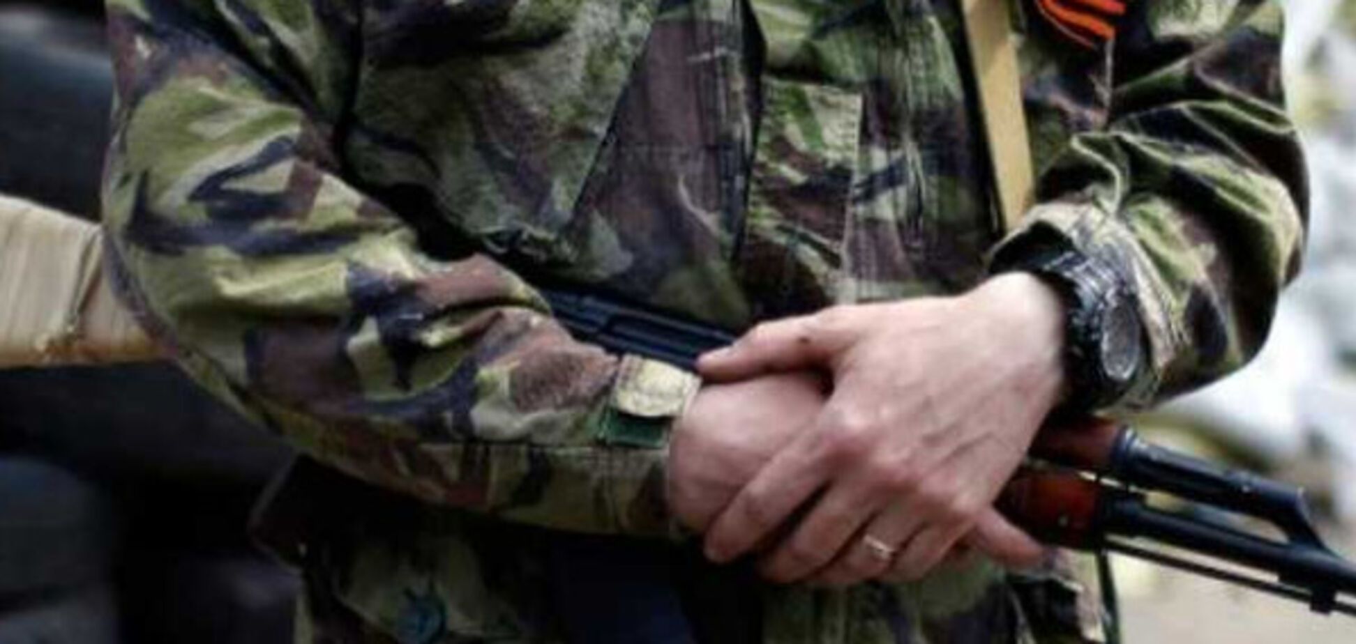Боевики бегут с поля боя на Донбассе