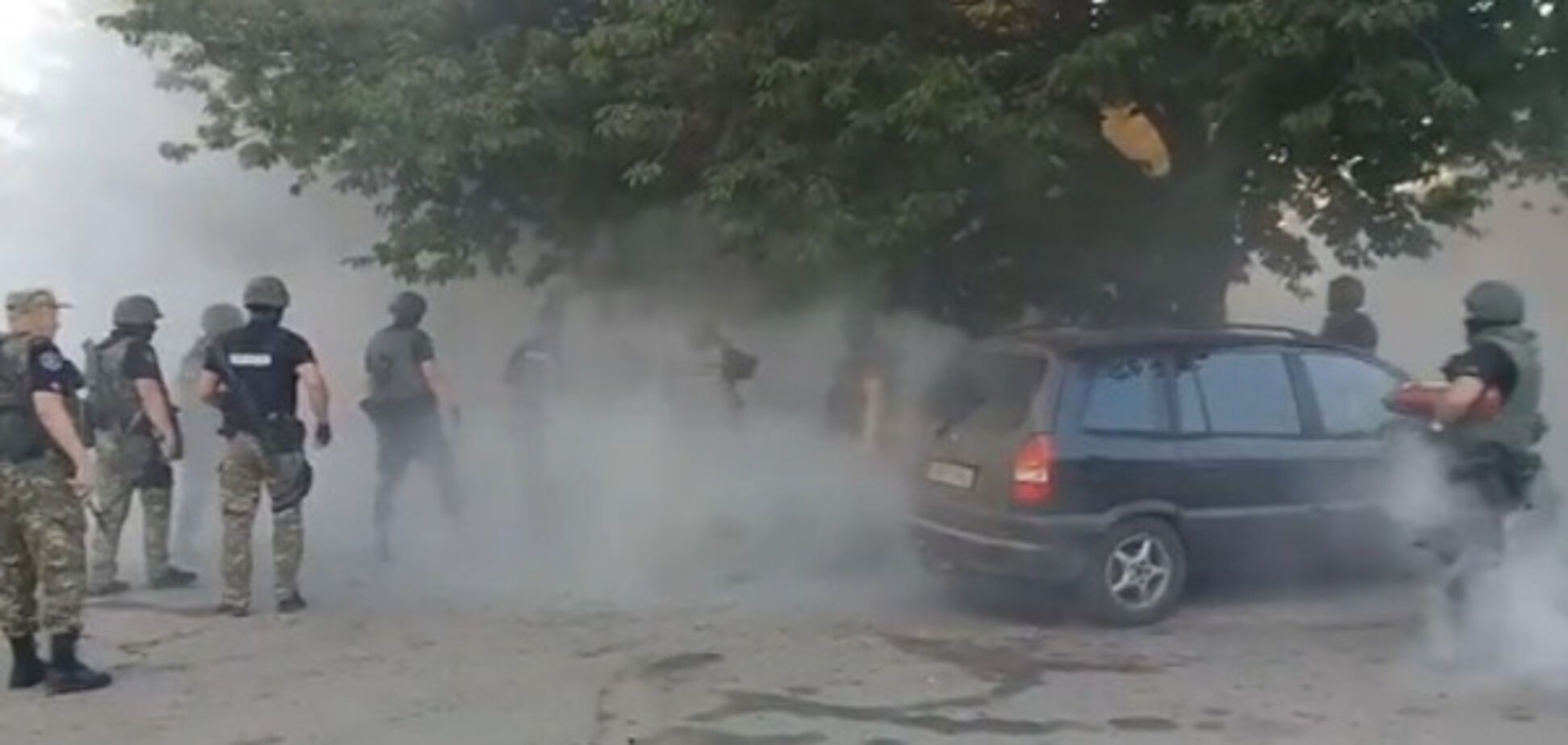 На Кировоградщине произошла массовая бойня между бойцами АТО и полицией