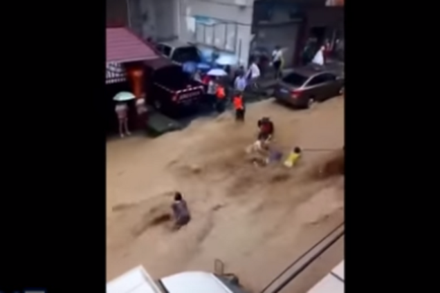 Наводнение в Китае