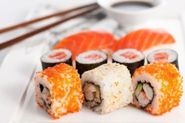 Отравление суши в Киеве