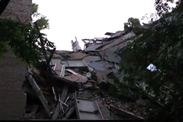 Взрыв в Донецке