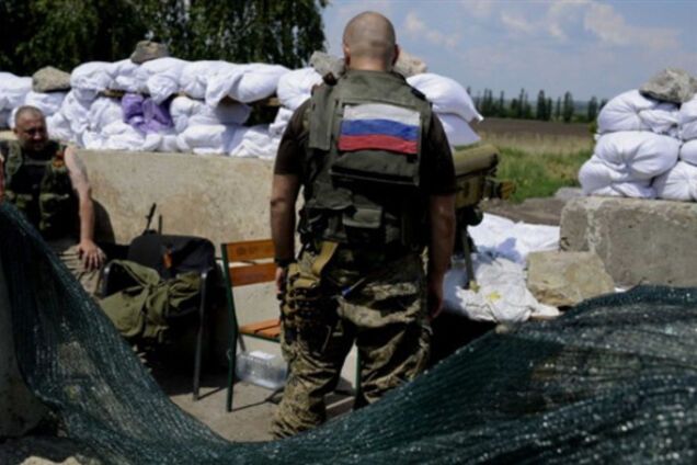 Российские военные на Донбассе