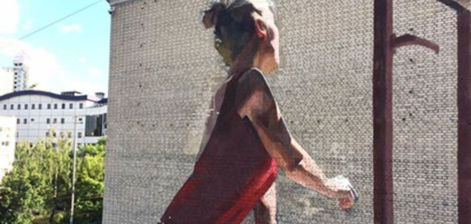 Мурал в Киеве