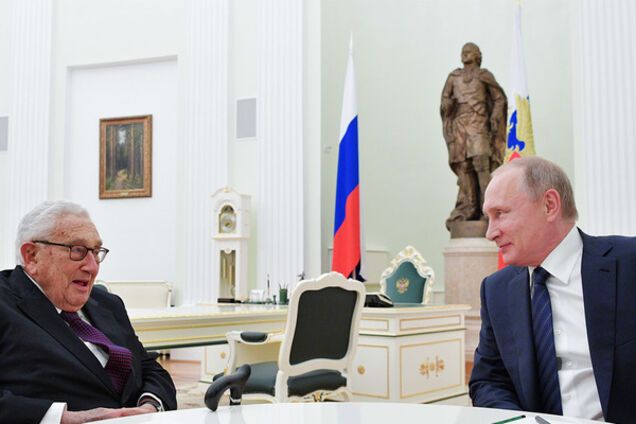 Путин и Генри Киссинджеру
